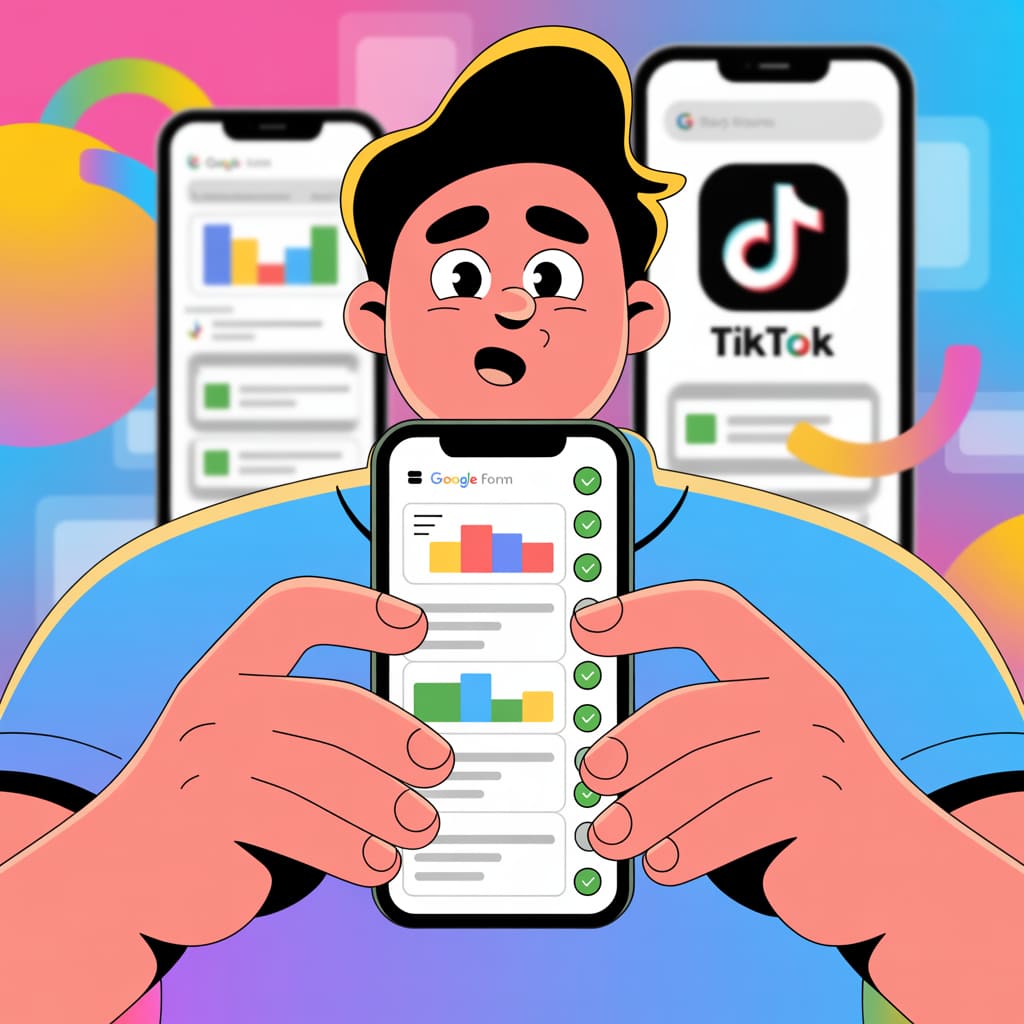 Как узнать ответы в Google Форме на ТикТок