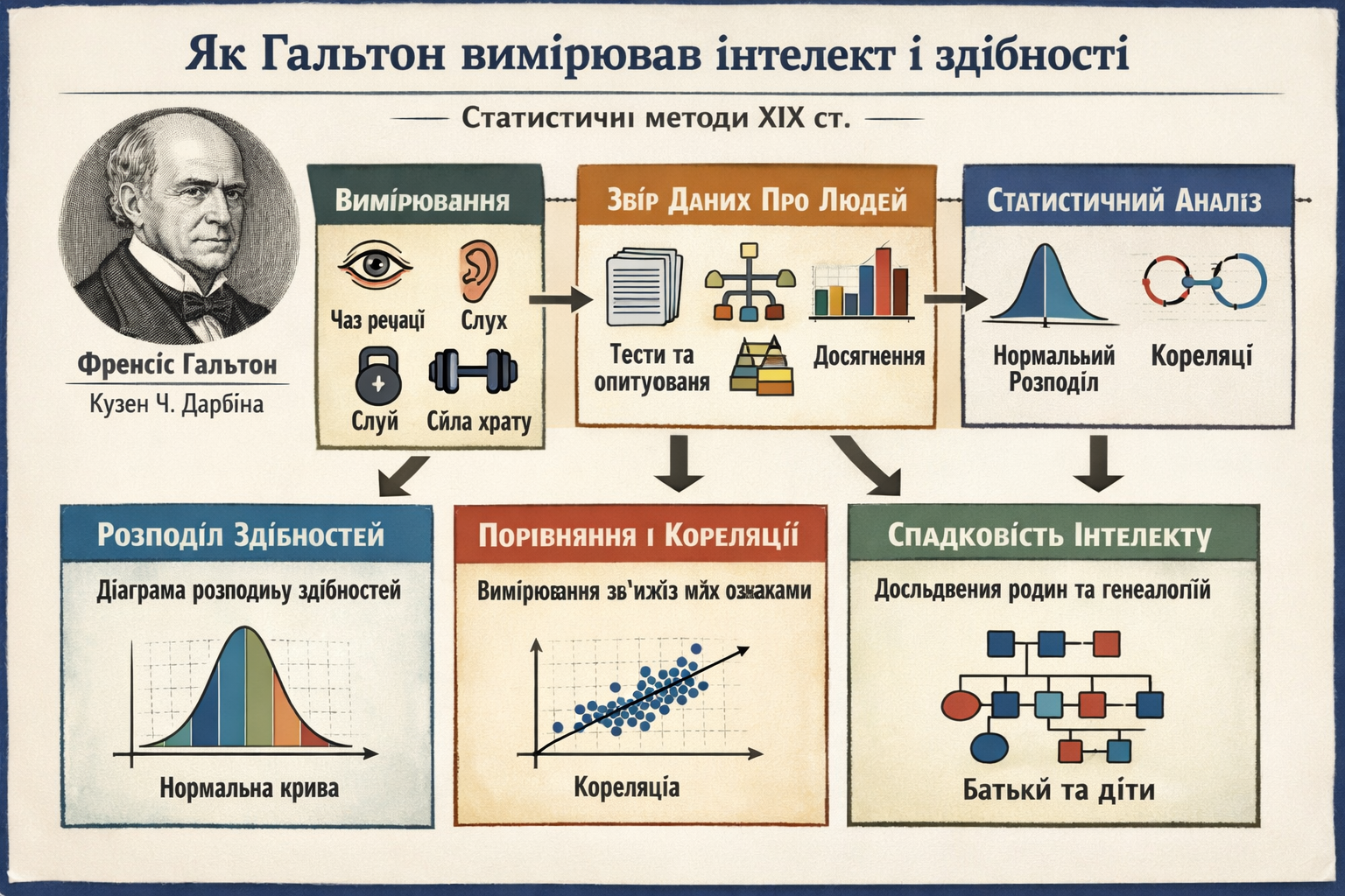 Як Гамільтон вимірював інтелект і здібності