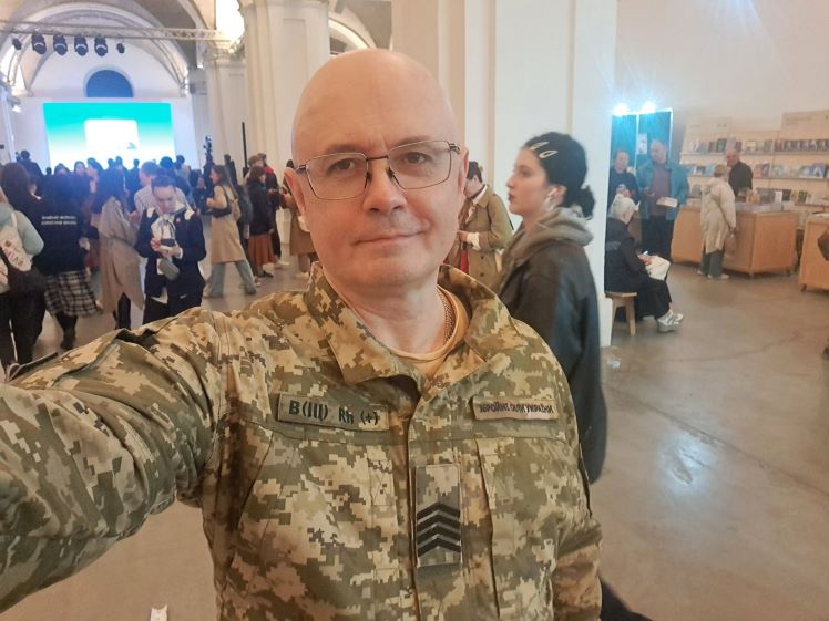 Дмитро "Калинчук" Вовнянко. Фото з Фейсбук Дмитра "Калинчука" Вовнянка