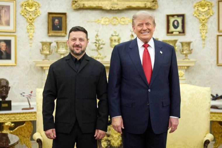 Володимир Зеленський і Дональд Трамп 28.07.2026. Фото: Володимир Зеленський