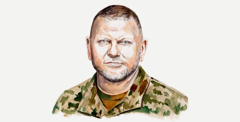 Валерій Залужний (малюнок: Ден Вільямс)