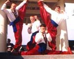 Проходить вишкільний семінар з мистецтва Бойового Гопака