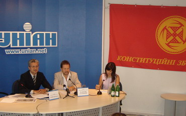 Презентація Нового Суспільного Договору в УНІАН і на 5 телеканалі