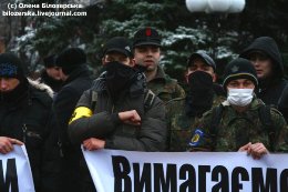 6 грудня, Луганськ. Марш проти нелегальних мігрантів 
