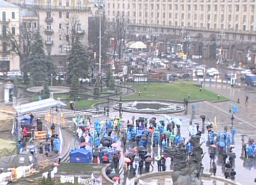 Акції протесту на Майдані Незалежності. Відеотрансляція ТСН (оновлено)