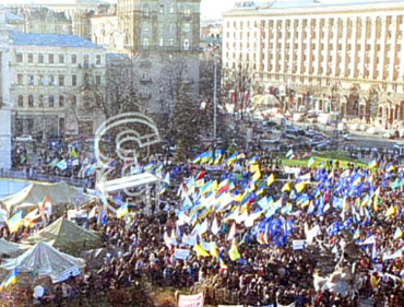 Акції протесту на Майдані Незалежності. Відеотрансляція