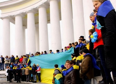 Одеським українофобам не вдалося зіпсувати Свято Соборності