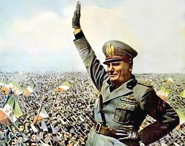 Бені́то Муссолі́ні (* 29 липня 1883, Предаппіо — † 28 квітня 1945, Джуліно-ді-Медзагра)