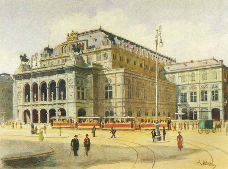 Адольф Гітлер. Віденська опера (1912)