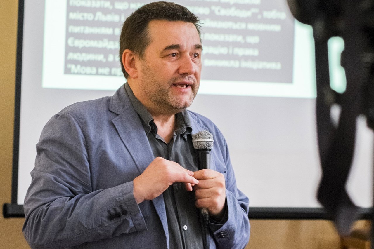 Професор Колумбійського універсітету Юрій Шевчук Фото: Інститут філології КНУ імені Тараса Шевченка