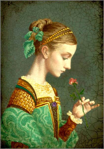 Перша троянда (First Rose). Художник Джеймс Крістенсен (США)