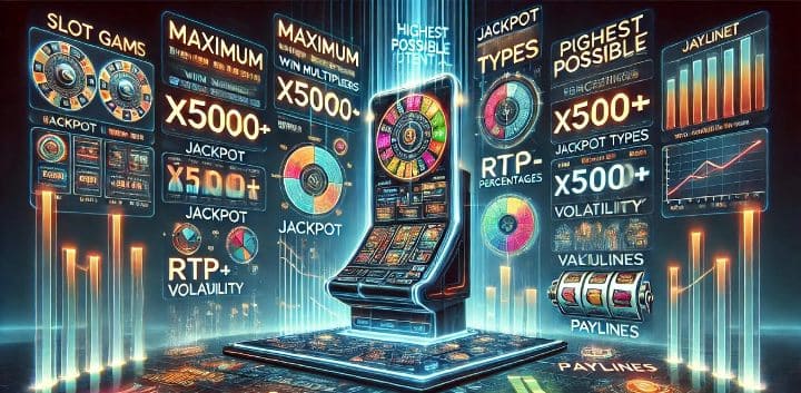 ТОП 5 слотів із найбільшим потенціалом виграшу