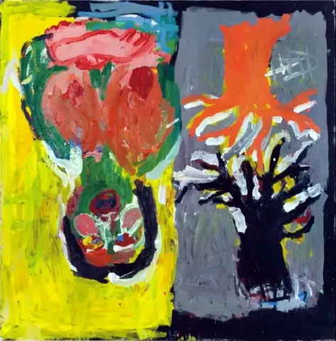 Неоекспресіонізм. Георг Базеліц. «Едвард», 1987-1988.