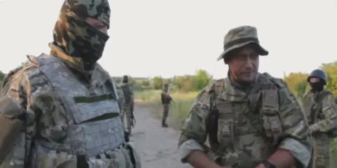 Дмитро Ярош і Семен Семенченко. Знайомство (відео)