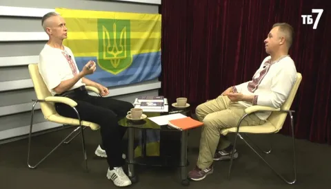 Ігор Каганець і Анатолій Кривонос на ТБ-7 - про книгу "Пшениця без куколю"