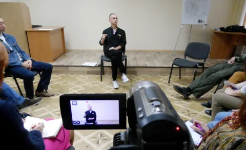 Початок круглого столу інвесторів Народного Оглядача - Київ, 13.09.2015