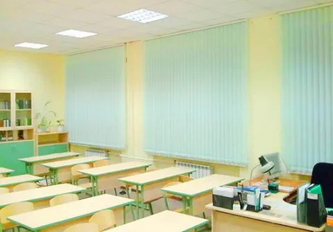 Какие бывают вертикальные жалюзи для школы