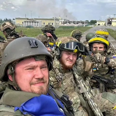 Фото: REUTERS / RUSSIAN VOLUNTEER CORPS 