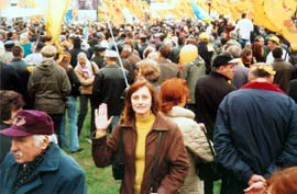 Поки промовляв Ющенко — світило сонце
