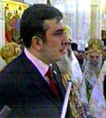 В річницю "революції троянд" Саакашвілі разом з Україною