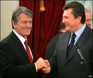 Ахметов — із земляками, а Ющенко — з ріднею та кумами 