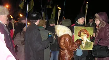 Націоналісти вшанували українців, розстріляних у Бабиному Яру