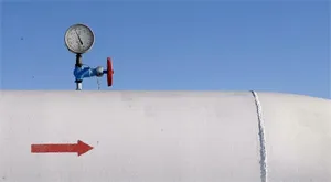 Перший газ з Німеччини в Україну