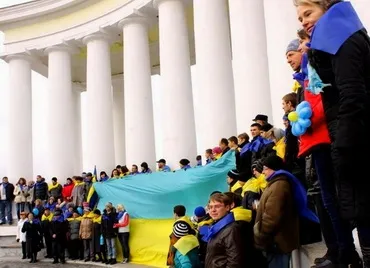 Одеським українофобам не вдалося зіпсувати Свято Соборності