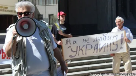 Голова «Російського товариства Криму» Анатолій Лось