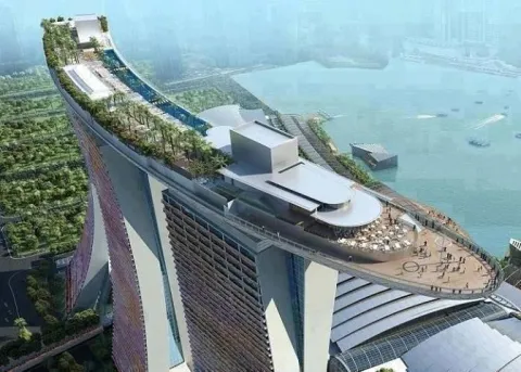 SkyPark в Marina Bay Sands, Сингапур