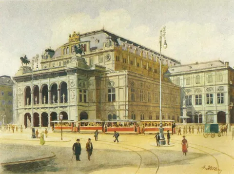 Адольф Гітлер. Віденська опера (1912)