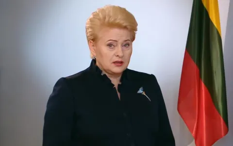 Президент Литви Даля Грибаускайте