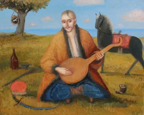 Ельф Козак Мамай - безсмертний українець (художник Катерина Косьяненко)