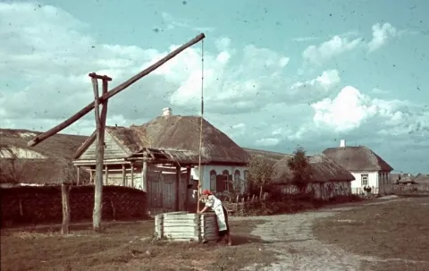 Український хутір 1942 року.
