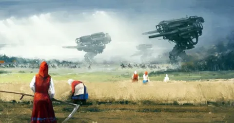 Художник Якуб Розальскі (Jakub Rozalski), Гамбург