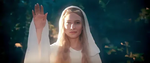 Ельфійка (кадр з фільму "Володар перстенів")