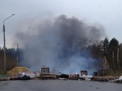 На в’їзді до Слов’янська правоохоронці ліквідували два блокпости сепаратистів