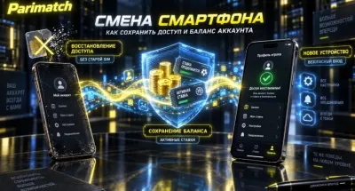 Смена смартфона без потери доступа, если Parimatch скачать нужно заново
