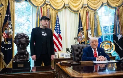 Ілон Маск і Дональд Трамп