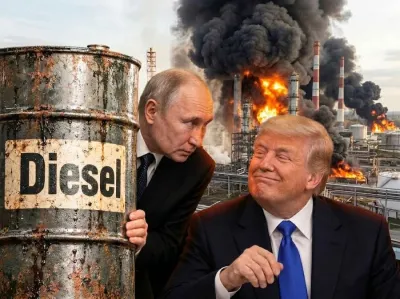 Путін рятує Трампа бочкою дизельного палива  