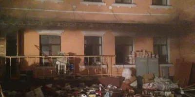 У Києві горів офіс КПУ