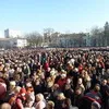 У Хмельницькому підприємці зламали двері до облдержадміністрації 