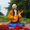 Виставка квітів-2011 у Києві: козак Мамай ...торт і шампанське 