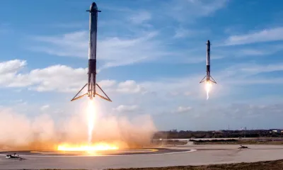 Приземлення ракет SpaceX Falcon Heavy