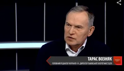 Тарас Возняк, головний редактор журналу «ї» і директор Львівської галереї мистецтв