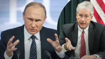 Володимир Путін і його друг Вільям Бернс (колаж 24tv.ua)