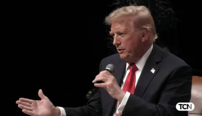 Дональд Трамп під час інтерв'ю 1 листопада 2024 р. в Арізоні 
