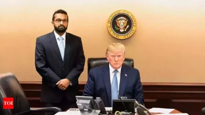 Каш Патель поруч з майбутнім президентом США Дональдом Трампом