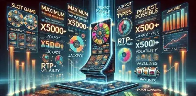 ТОП 5 слотів із найбільшим потенціалом виграшу