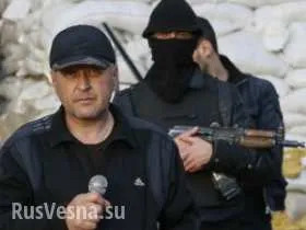 Екс-мер Слов'янська В'ячеслав Пономарьов покинув місто разом з ополченцями (відео, фото)